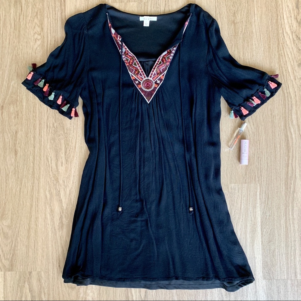 miami Black Beach Dress